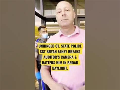 915 views, 2 likes, 0 loves, 12 comments, 39 shares, Facebook Watch Videos from United FM: YouTube auditor assaulted by <b>Connecticut</b> State Police <b>Sgt</b>. . Sgt bryan fahey connecticut